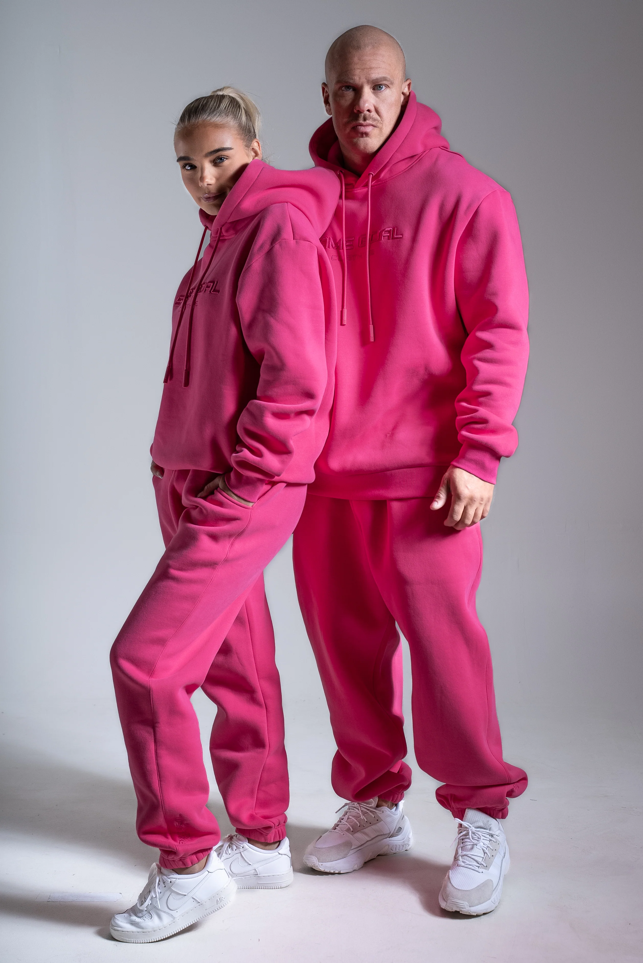 HEAVY collegehousut pinkki - Image 2