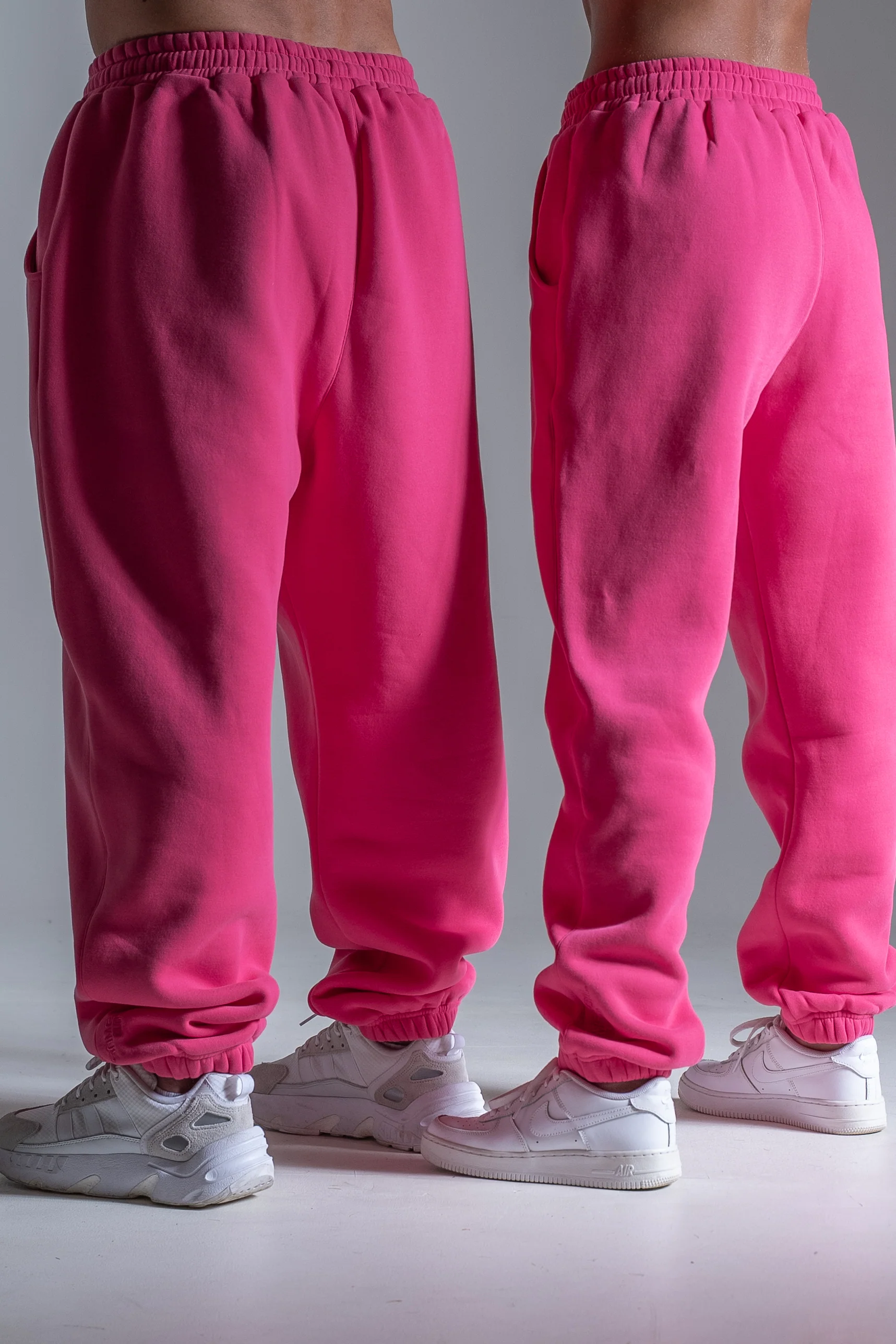HEAVY collegehousut pinkki - Image 3
