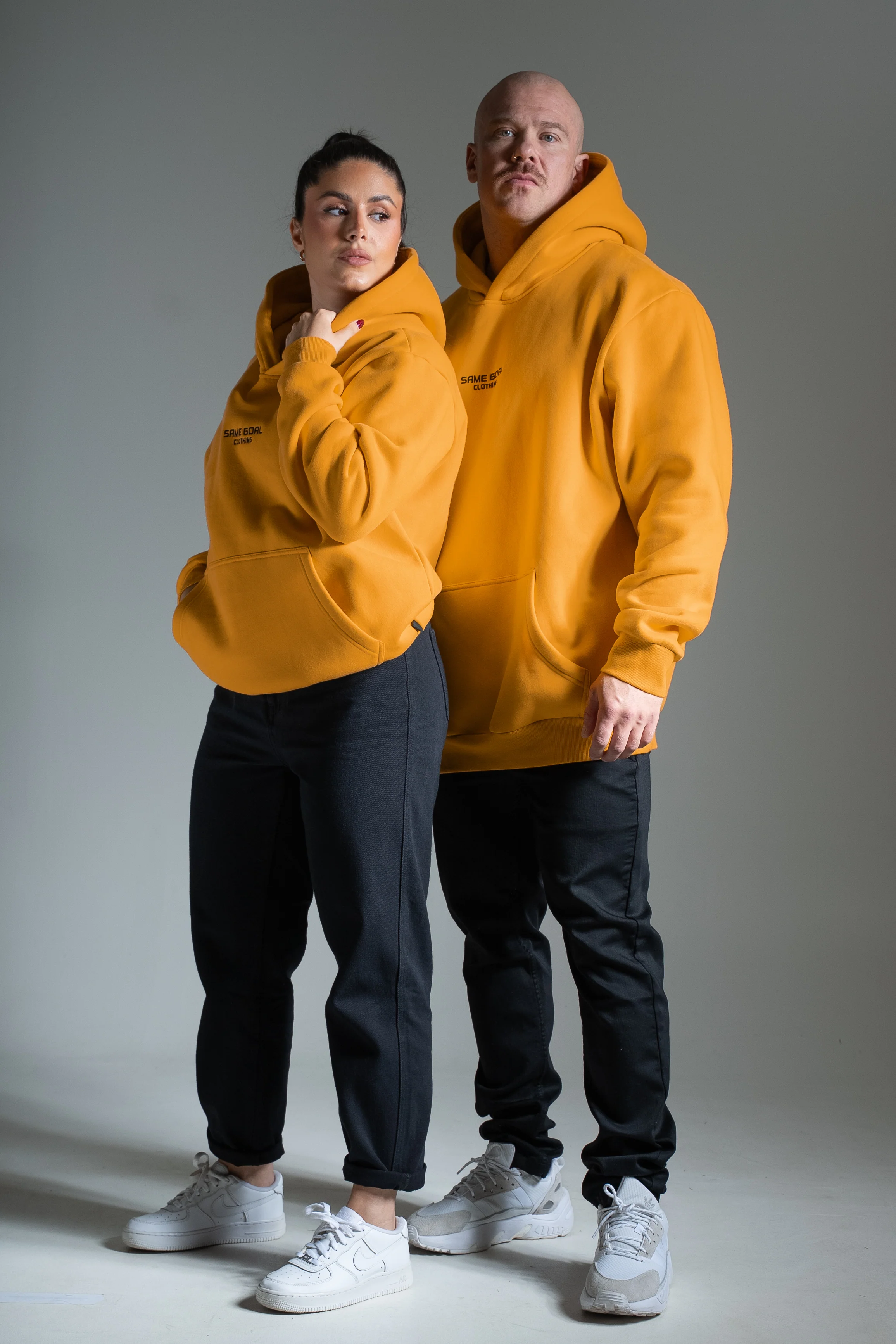 Heavy oversize huppari 3.0 keltainen - Image 2