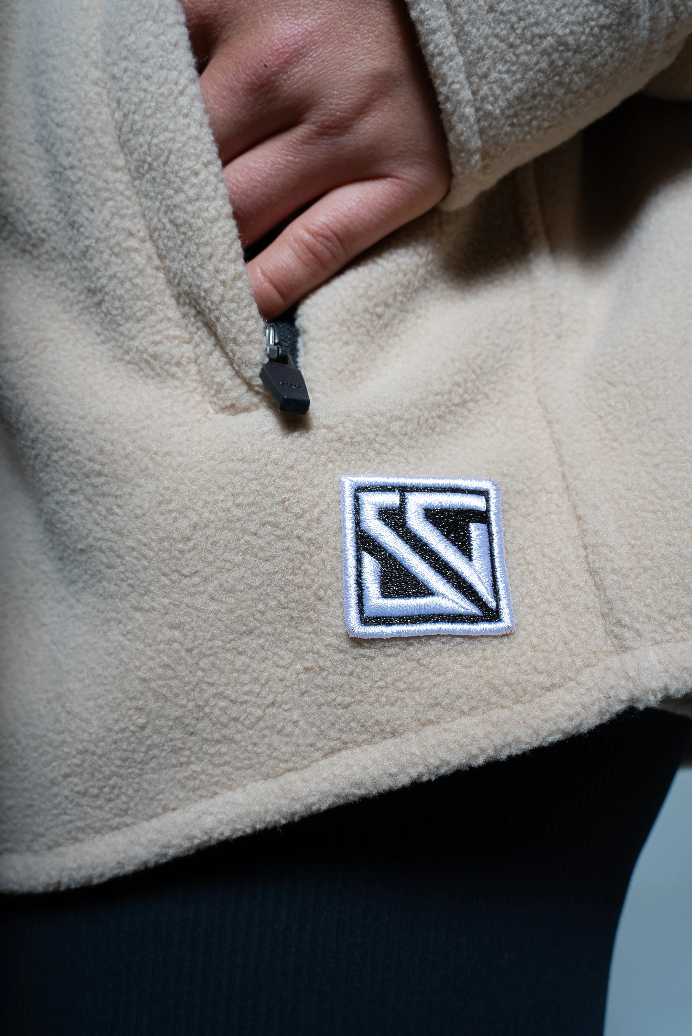 Hunt fleecetakki beige - Image 5