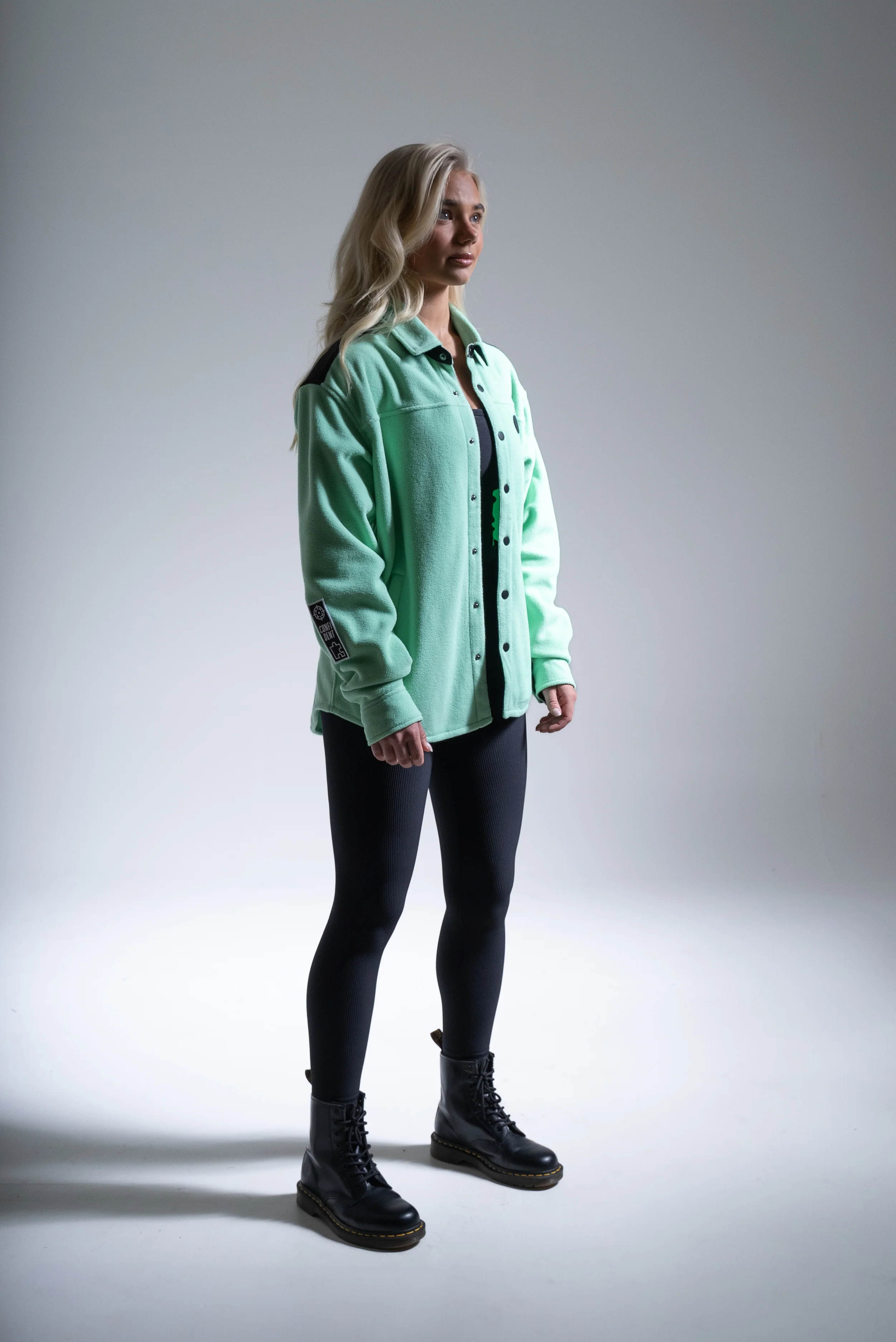 Hunt fleecetakki minttu - Image 3
