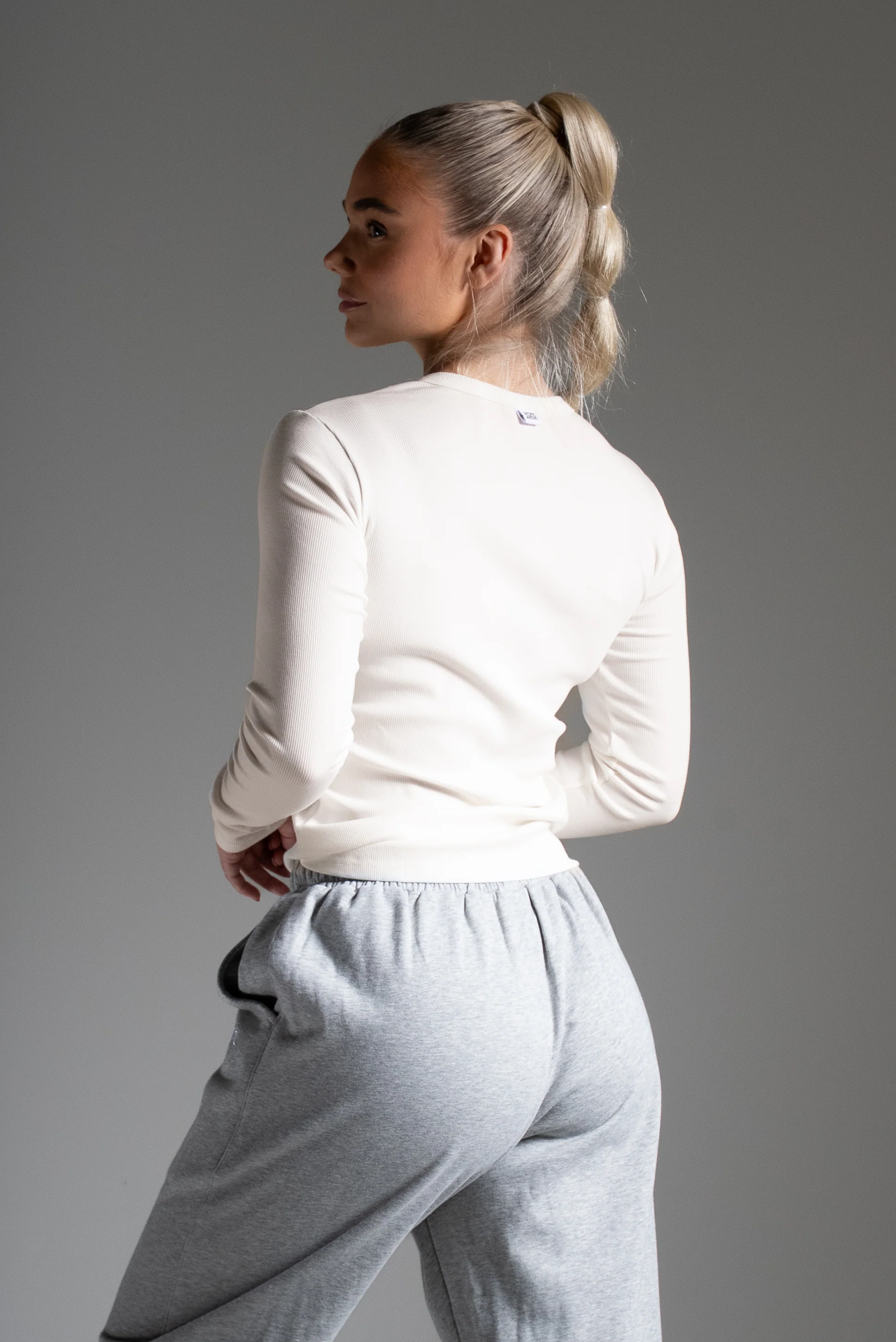 Ribbi paita luonnonvalkoinen - Image 3
