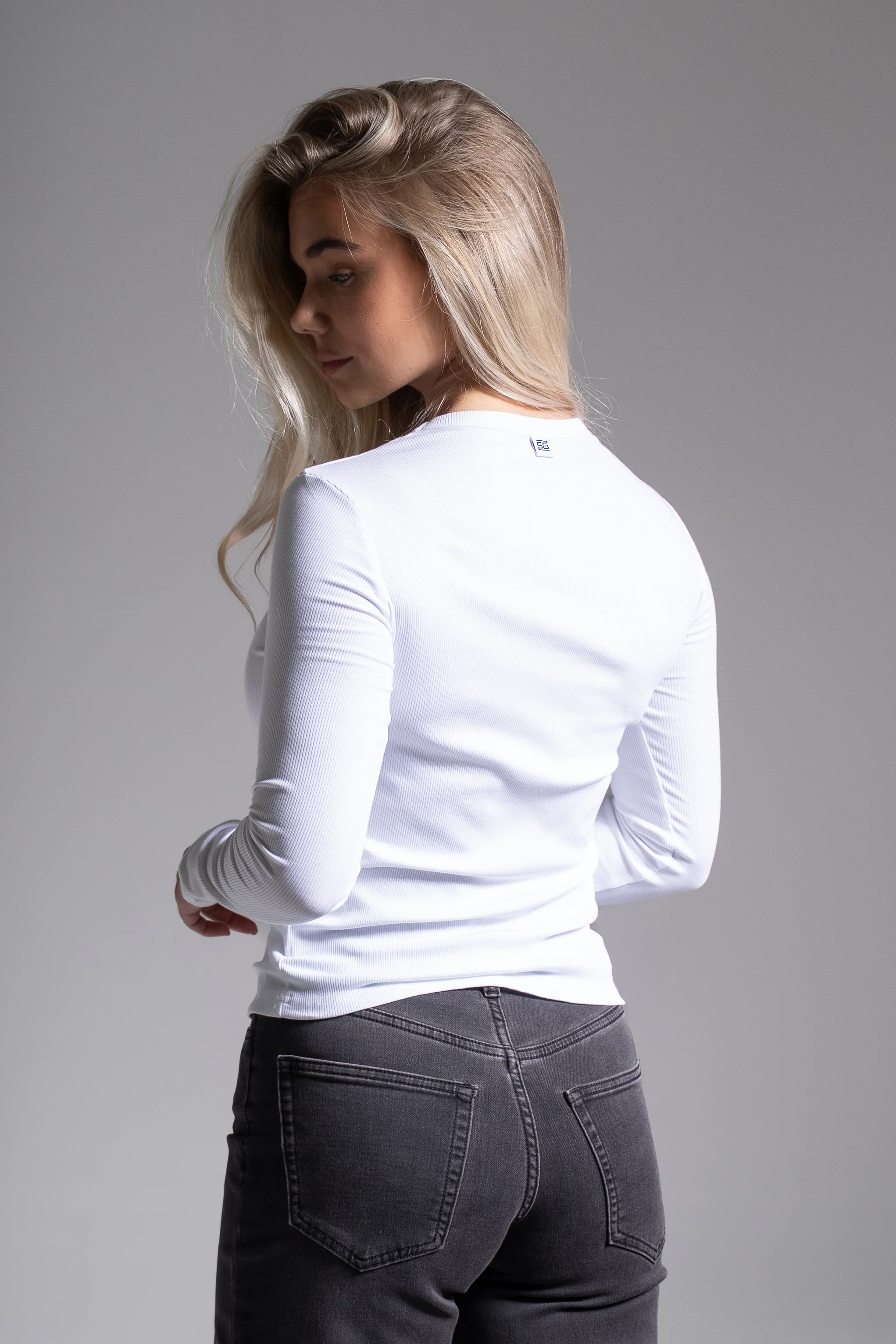Ribbi paita valkoinen - Image 3