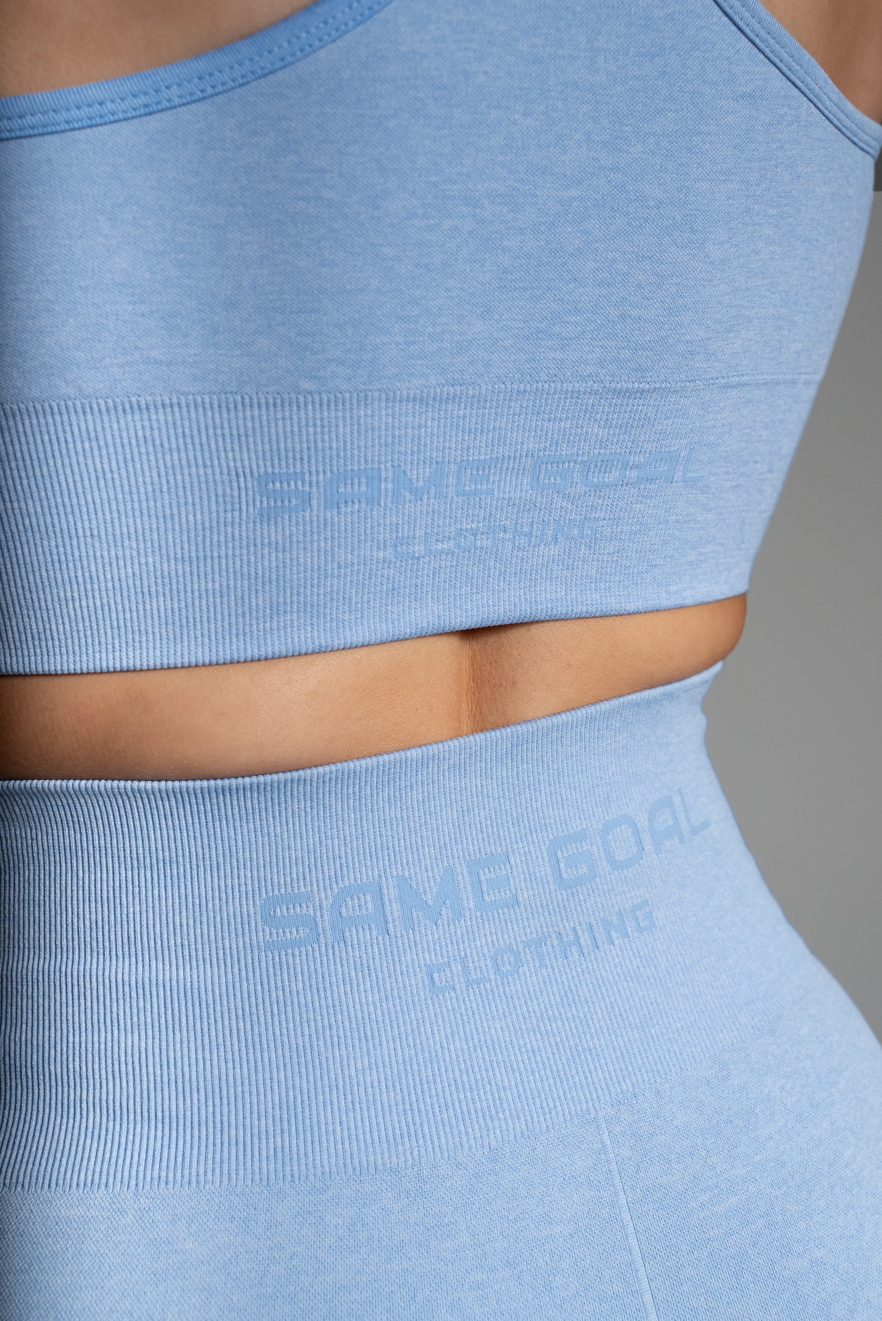 Sport seamless bra vaaleansininen - Image 4