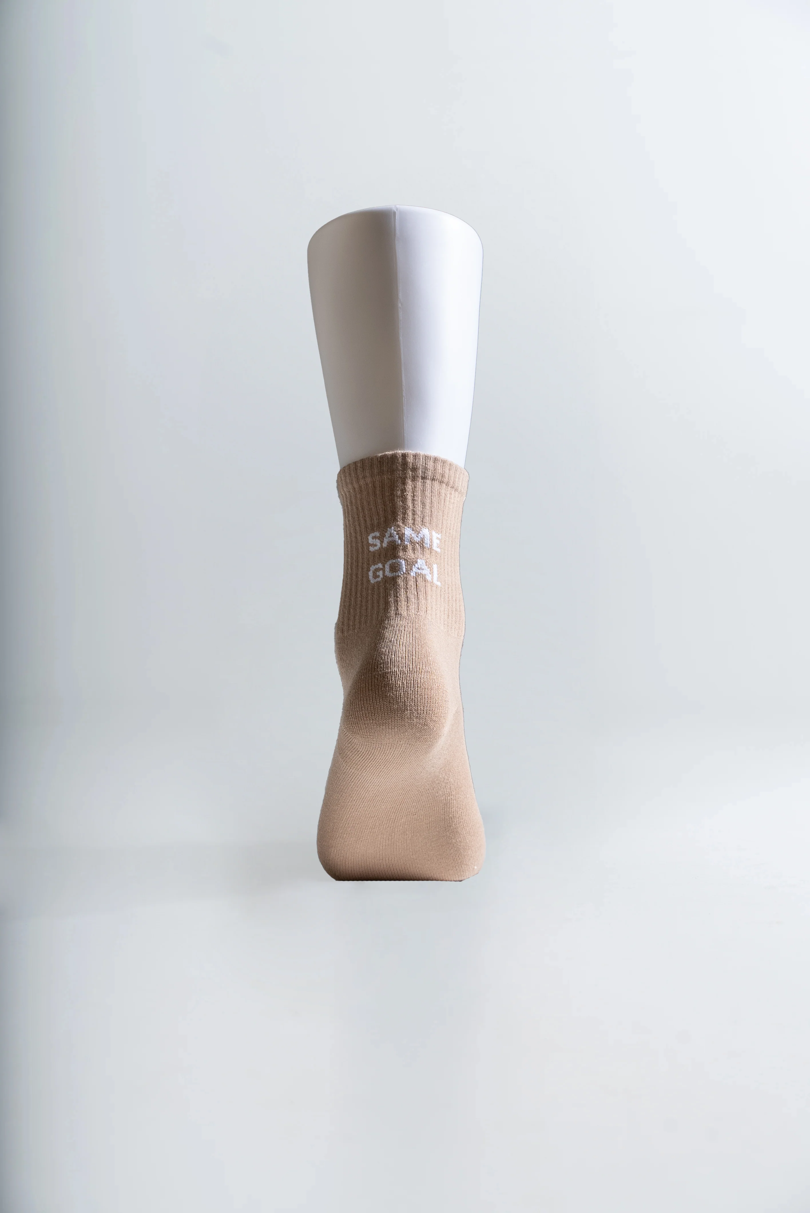 Sukat tekstillä beige - Image 2