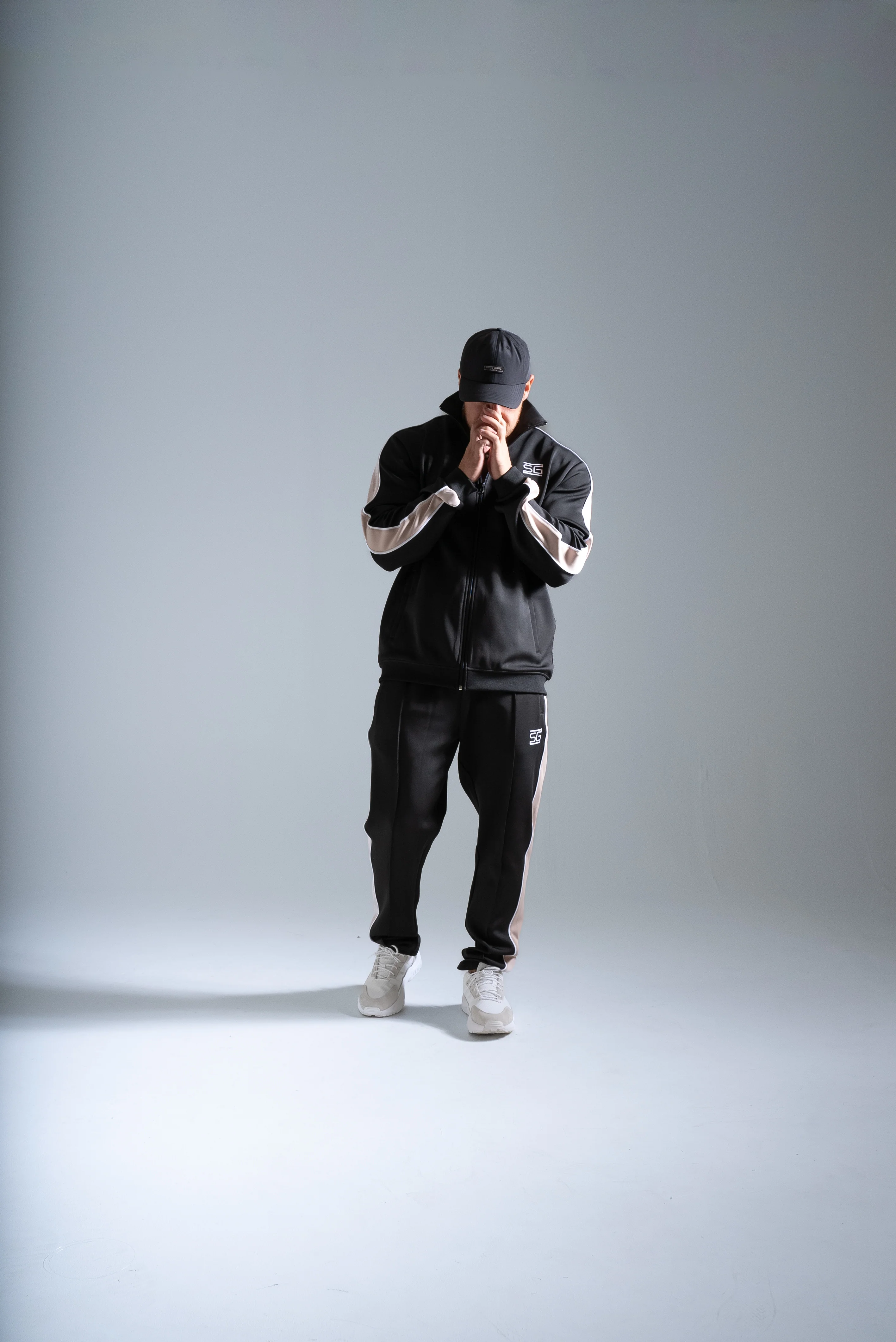 Tracksuit takki musta - Image 3