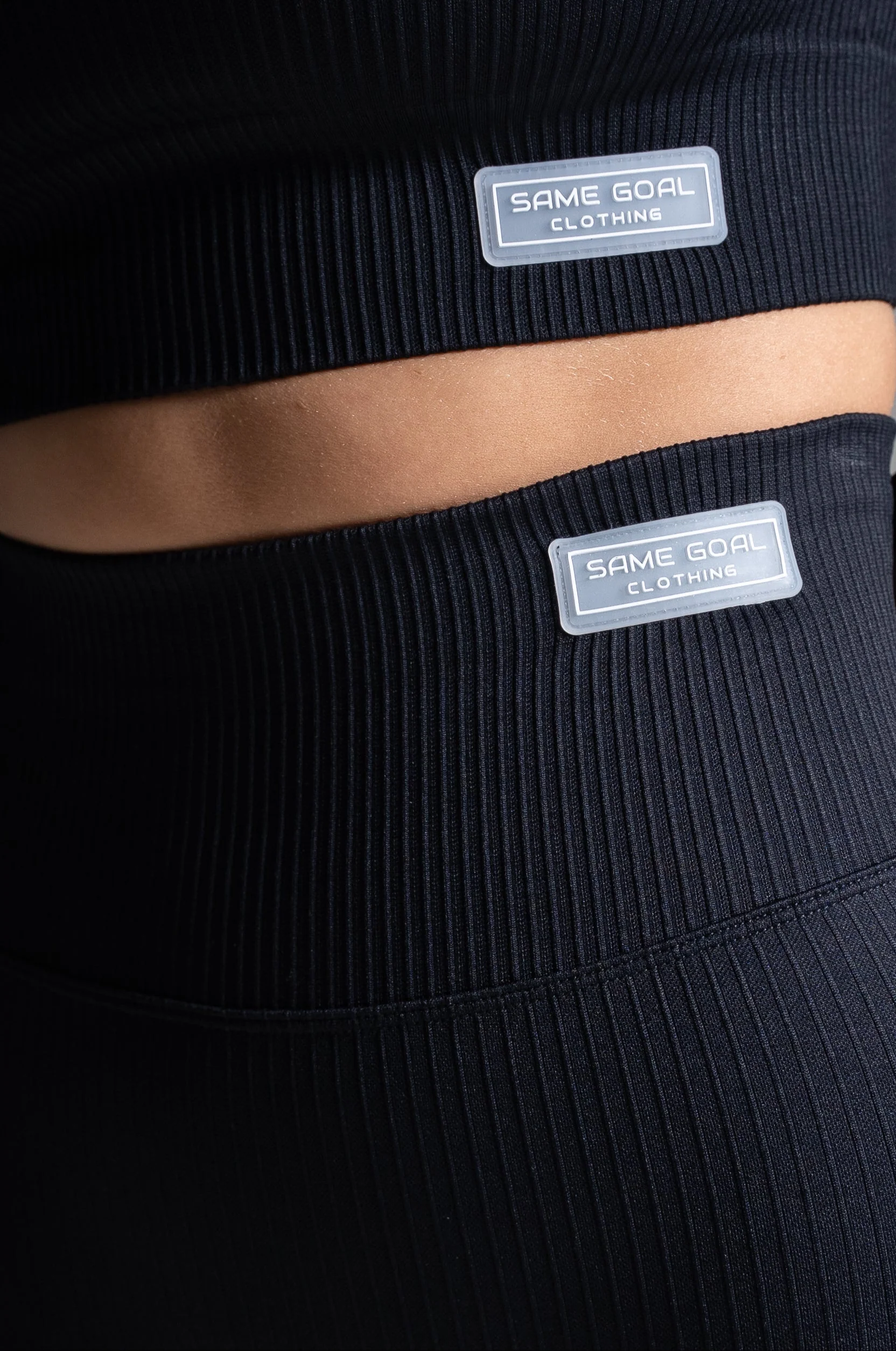 Wave seamless bra musta - Image 4