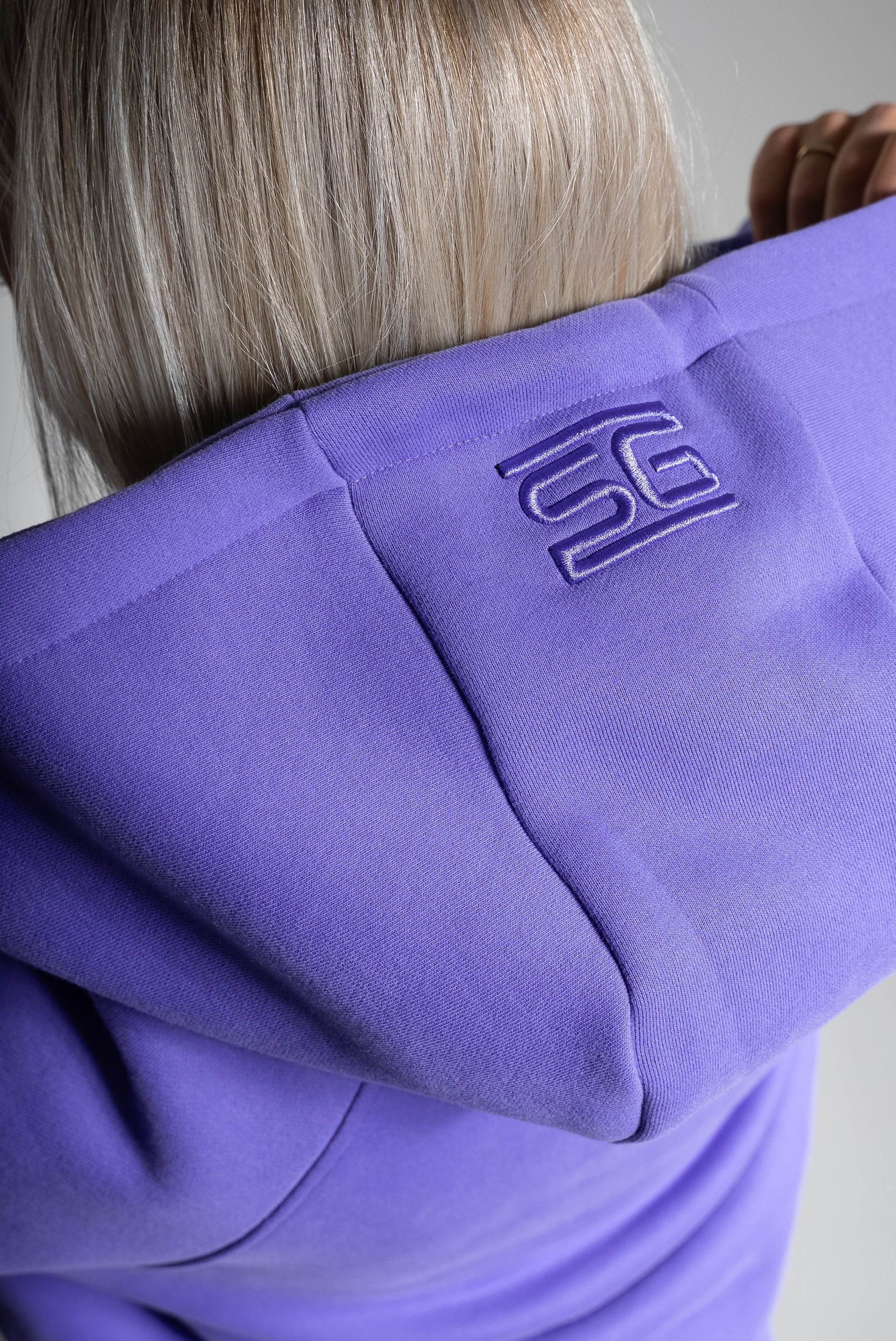 HEAVY zip huppari lila - Image 4