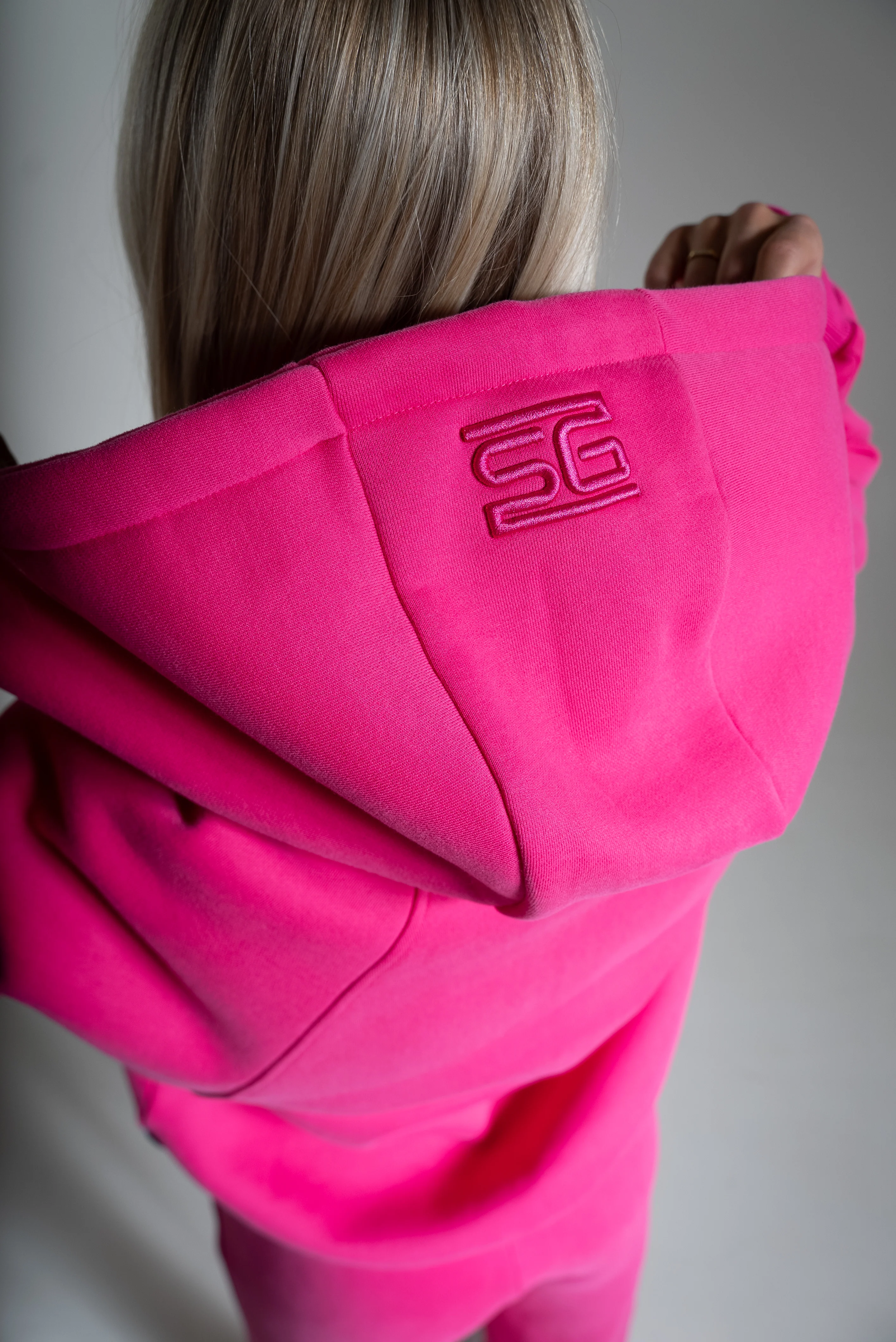 HEAVY zip huppari pinkki - Image 3