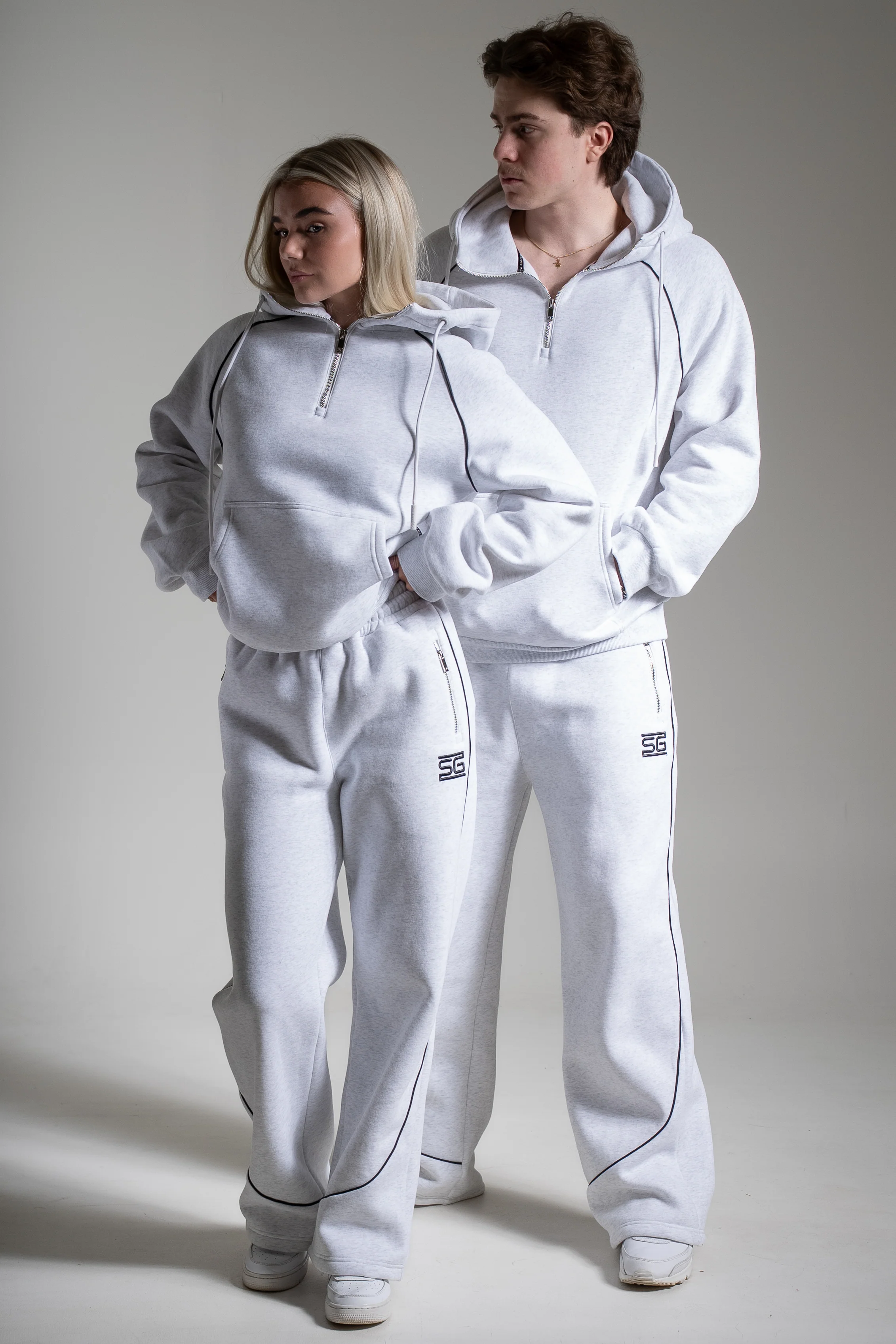 HEAVY zip huppari tuhka - Image 2